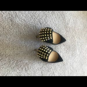 Christian Louboutin suede high heels